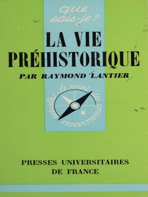cover image of La vie préhistorique